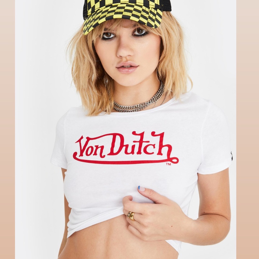 VON DUTCH TOP *BRAND NEW* WITH TAGS